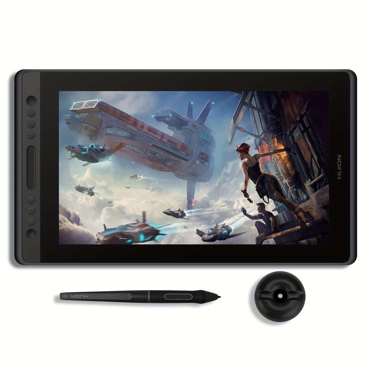 Tekentablet – Tekenscherm – Digitale Tekentablet – Grafisch Tablet – Zonder Standaard – 15,6 Inch Groot Scherm – Anti-Reflecterend Glas
