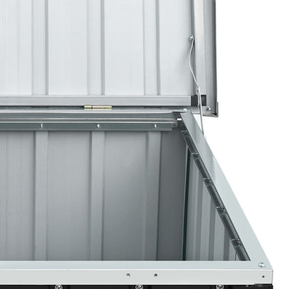 Tuinkist – Tuinkussenbox – Tuinopbergbox – Tuinbox – Opbergbox – Gecoat Metaal & Synthetisch Materiaal – 129x67x65 cm