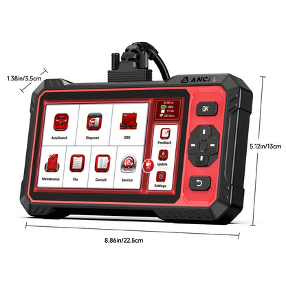 OBD2 Diagnosetool – Autoscanner – Foutcodelezer – Diagnoseapparaat – Scanapparaat – Bidirectionele Functie – Onderhoudsresets