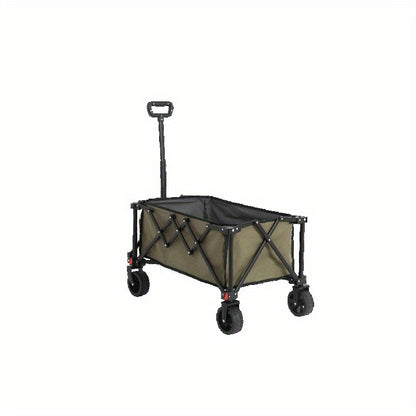 Bolderkar – Opvouwbare Wagen – Transportkar – Vouwkar – Tuinwagen – Duurzaam 600D Oxford Materiaal – Stevige All-Terrain Wielen