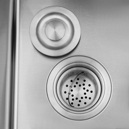 TOOL1SHOOO Polished Stainless Steel Kitchen Sink - Large Capacity, Easy Installation for Kitchens, Dining Rooms, Bars, Restaurants, Garages, Caravans, Mobile Food Preparation & Cleaning Equipment, Commercial Sinks