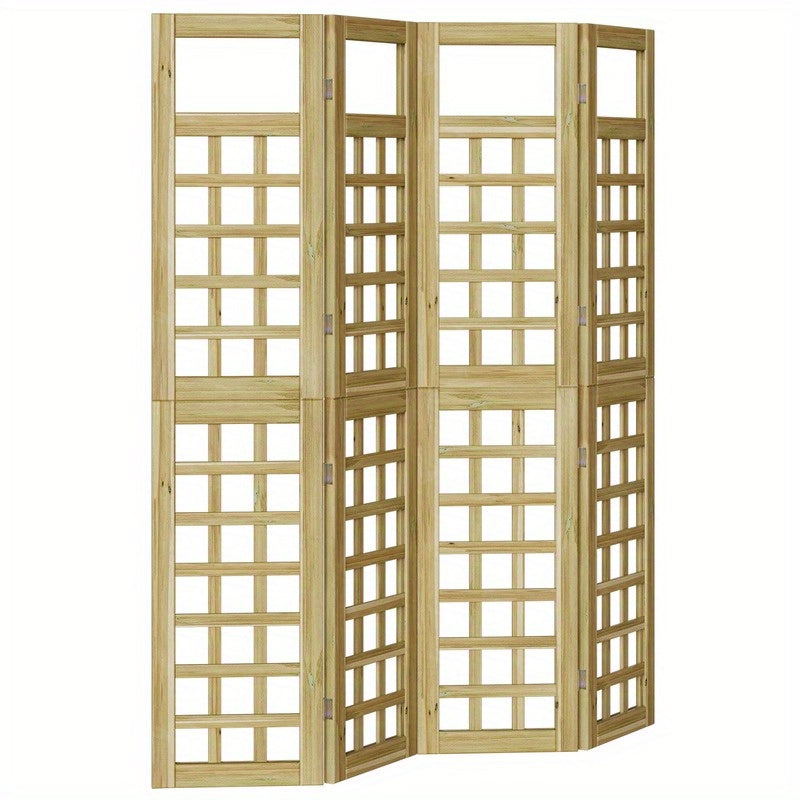 Bamboe Kamerscherm – Kamerscheider – Ruimteverdeler – Scheidingswand – Vouwscherm – Beige – 120x180 cm – Lichtgewicht en Natuurlijk