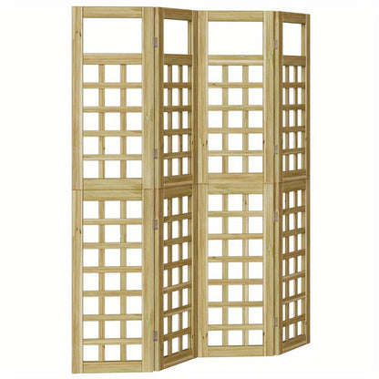 Bamboe Kamerscherm – Kamerscheider – Ruimteverdeler – Scheidingswand – Vouwscherm – Beige – 120x180 cm – Lichtgewicht en Natuurlijk