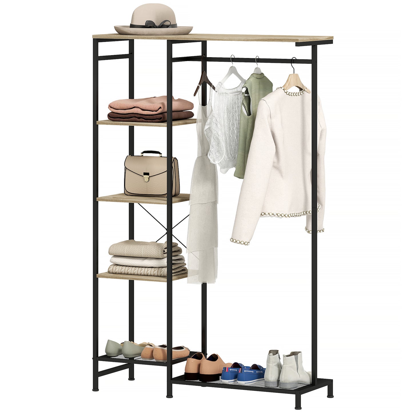 Lockable Bureaurekast – Stalen Kast – Opbergkast – Archiefkast – Met Slot – Wit – Verstelbare Planken – Compact Formaat