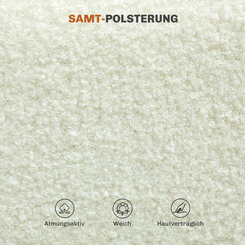 Eetkamerstoelen – Stoelen – Kuipstoelen – Keukenstoelen – Woonkamerstoelen – Fluwelen Bekleding – Stevig Stalen Frame – Set van 4