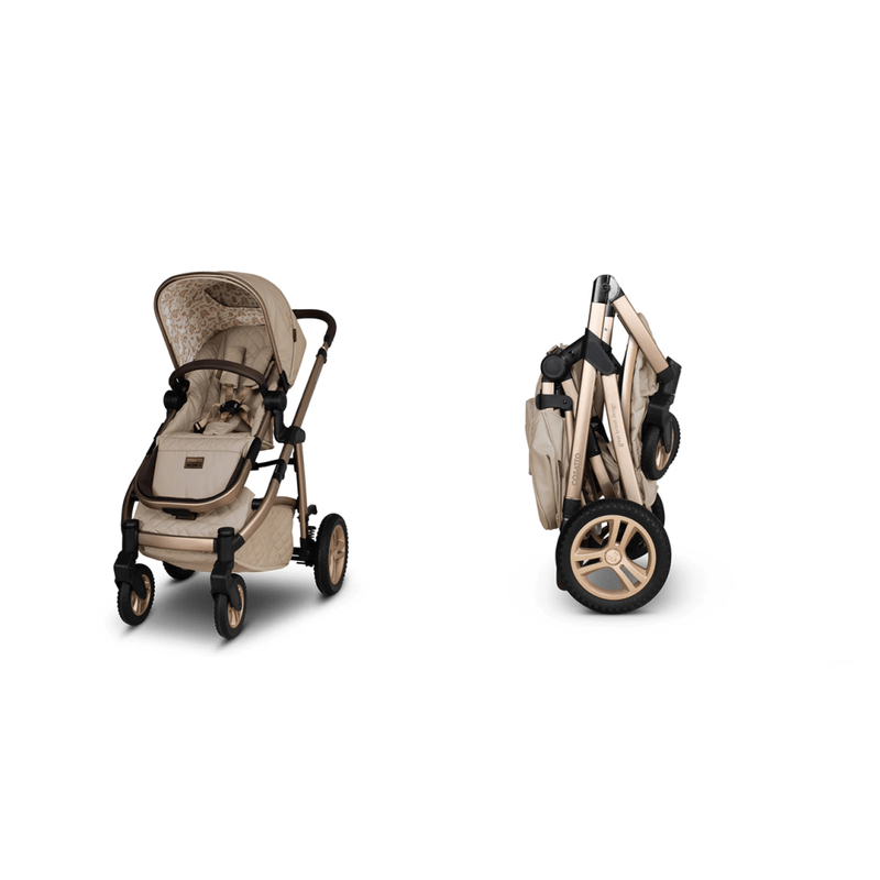 Kinderwagen – Buggy – Wandelwagen – Reiswieg – Babywagen – 3-in-1 Multifunctioneel – Optimale Vering en Schokabsorptie