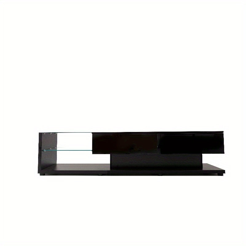 TV Meubel – TV Kast – Entertainment Meubel – Media Console – Tv Stand – Hoogglans Metaal – Ruimtebesparend Met Kabelmanagement