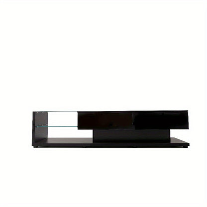 TV Meubel – TV Kast – Entertainment Meubel – Media Console – Tv Stand – Hoogglans Metaal – Ruimtebesparend Met Kabelmanagement