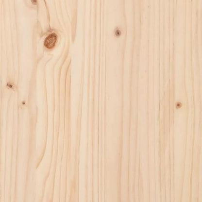 Plantenbak – Bloemenbak – Bloembak – Tuintafel – Plantenpot – Massief Dennehout – 111,5x34,5x81 cm – Weerbestendig