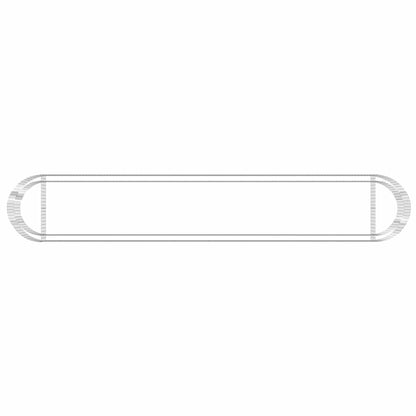 Bloembak – Plantenbak – Plantenbakken – Bloempot – Sierbak – Verhoogde Stenenkooi – Weerbestendig Gegalvaniseerd IJzer – Groot Formaat 600x100x50 cm