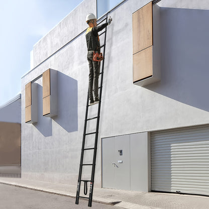 Telescopische Ladder – Uittrekbare Ladder – Opvouwbare Ladder – Aluminium Ladder – Multi Functionele Ladder – 5 Meter – Lichtgewicht & Veilig Met Haak