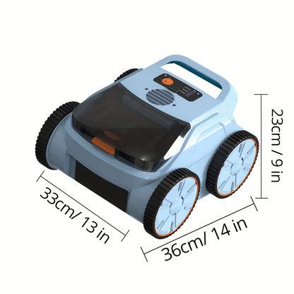 Robotische Zwembadreiniger – Automatische Zwembadstofzuiger – Zwembadrobot – Zwembadreiniger – Lithium-Polymeer Accu – Wandklimfunctie