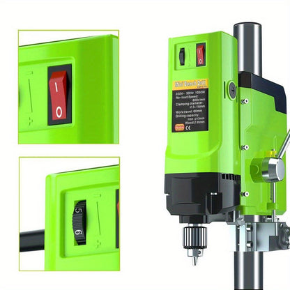 Boormachine – Boorpers – Boormachine Tafelmontage – Boren – Klopboormachine – 880W Vermogen – 6 Snelheden Instelbaar