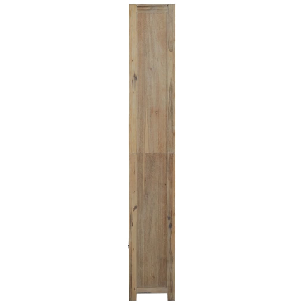 Boekenkast – Boekenkastje – Boekenrek – Vakkenkast – Stellingkast – Massief Acaciahout – 7 Open Planken