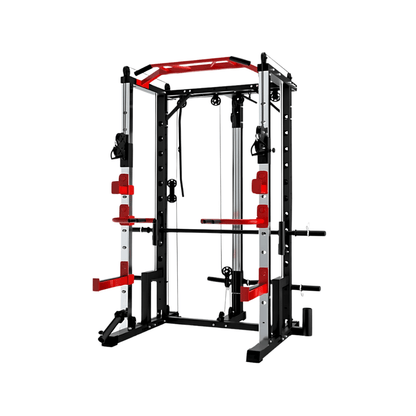 Smith Rack Machine – All-in-One Strength Station for Safe and Effective Strength Training at Home