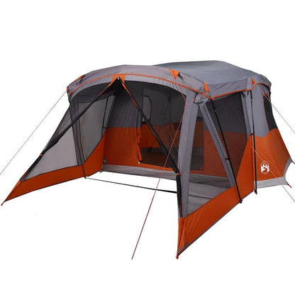 4-persoonstent – Kampeertent – Koepeltent – Iglo Tent – Festival Tent – Oranje Kleur – Duurzaam Polyester – Voorzien Van Voorkamer