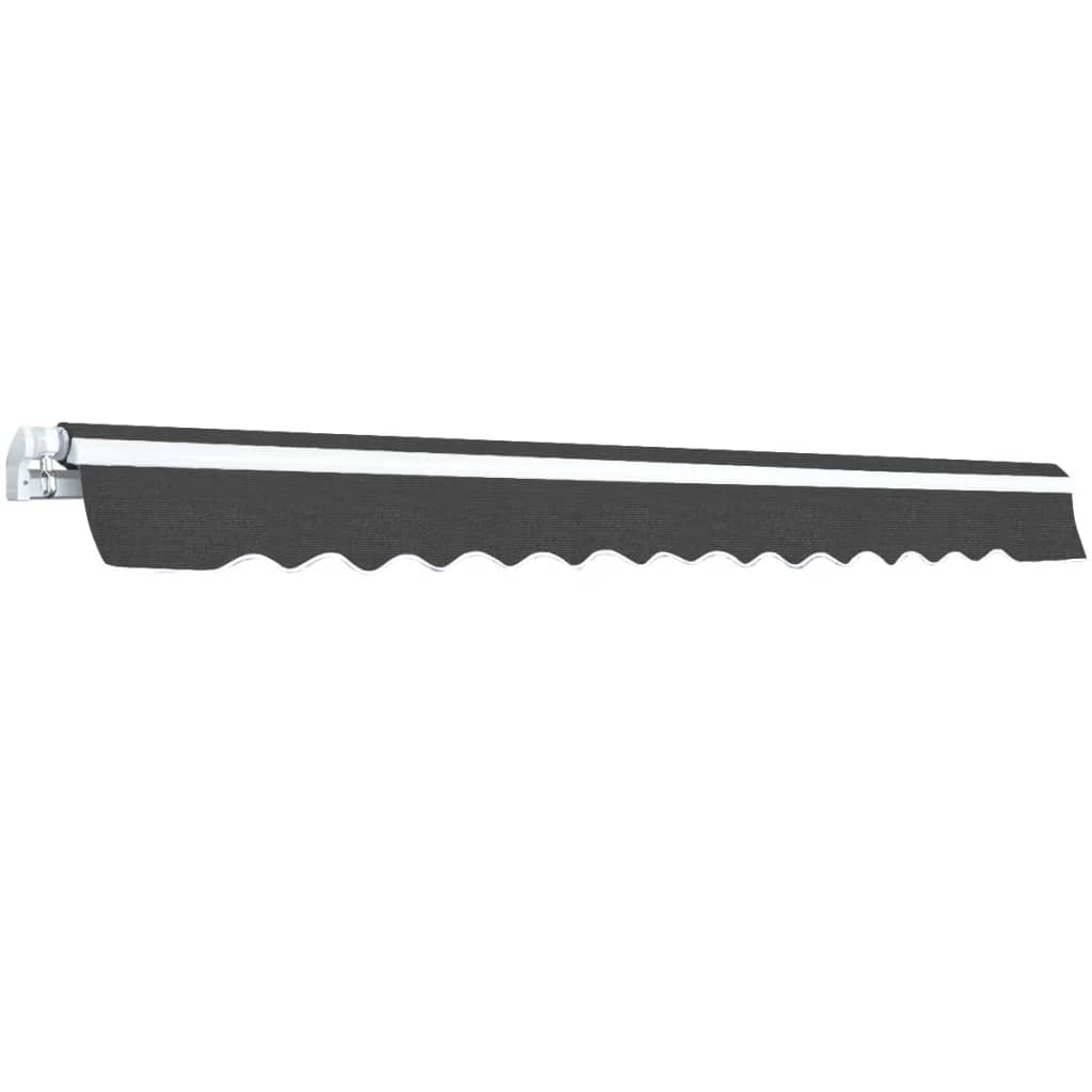 Knikarmzonwering – Zonnescherm – Uitvalscherm – Luifel – Knikluifel – Aluminium Frame – 400 cm Breed – Water- en UV-bestendig Polyester