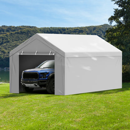 Carport Zeil – Canopy Doek – Carporthoes – Garage Tent Zeil – Vervangingshoes 10x20 ft – Waterdicht PE Materiaal – UV50+ Bescherming