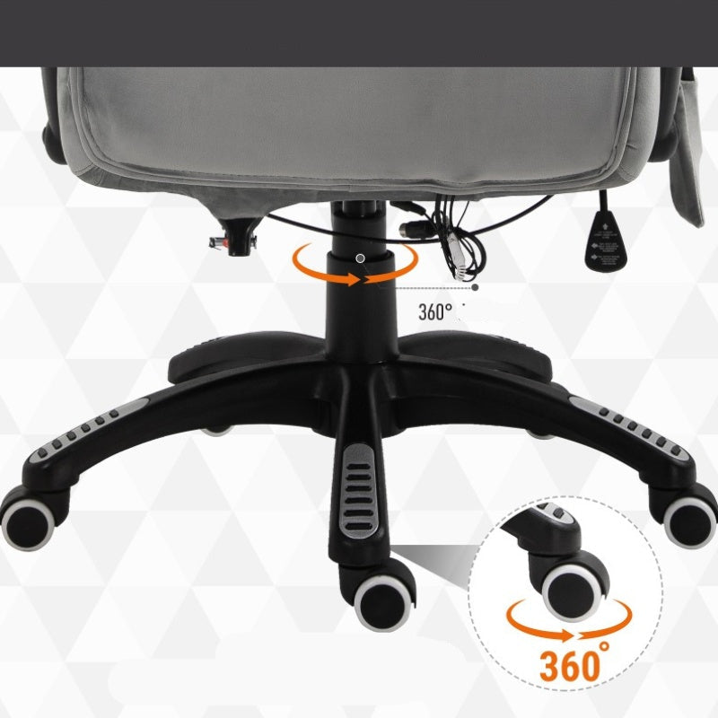 Ergonomische Bureaustoel – Bureaustoel – Kantoorstoel – Werkstoel – Gamingstoel – Verstelbare Zithoogte – 360° Draaibare Basis