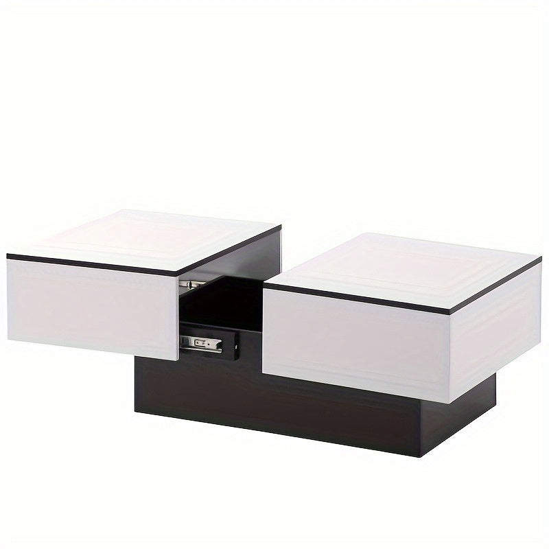 Bankstel – Zitbank – Sofa – Slaapbank – Loungeset – Modern Wit – Uitklapbare Tafel – Opbergruimte – Lichtgewicht Bamboe Kunststof