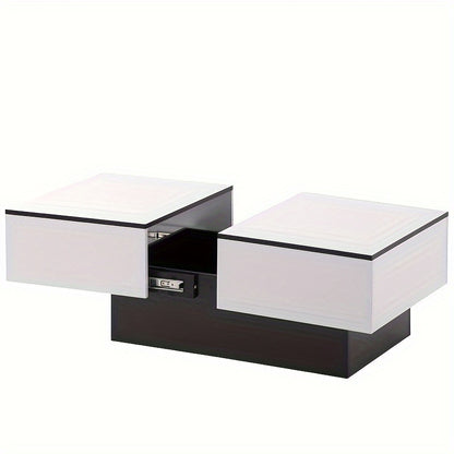 Bankstel – Zitbank – Sofa – Slaapbank – Loungeset – Modern Wit – Uitklapbare Tafel – Opbergruimte – Lichtgewicht Bamboe Kunststof