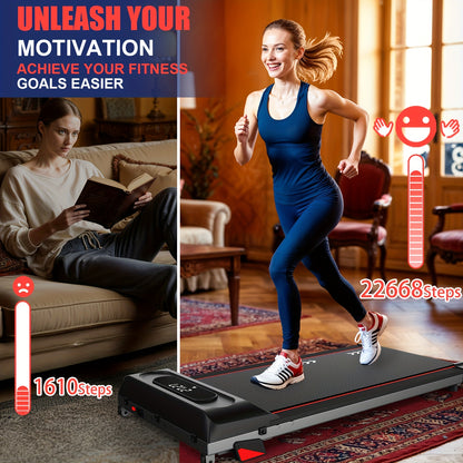 Loopband – Wandelband – Walking Pad – Hardloopband – Treadmill – 4% Hellingshoek – Krachtige 2,25 PK Motor – Max. 100 kg Belastbaar