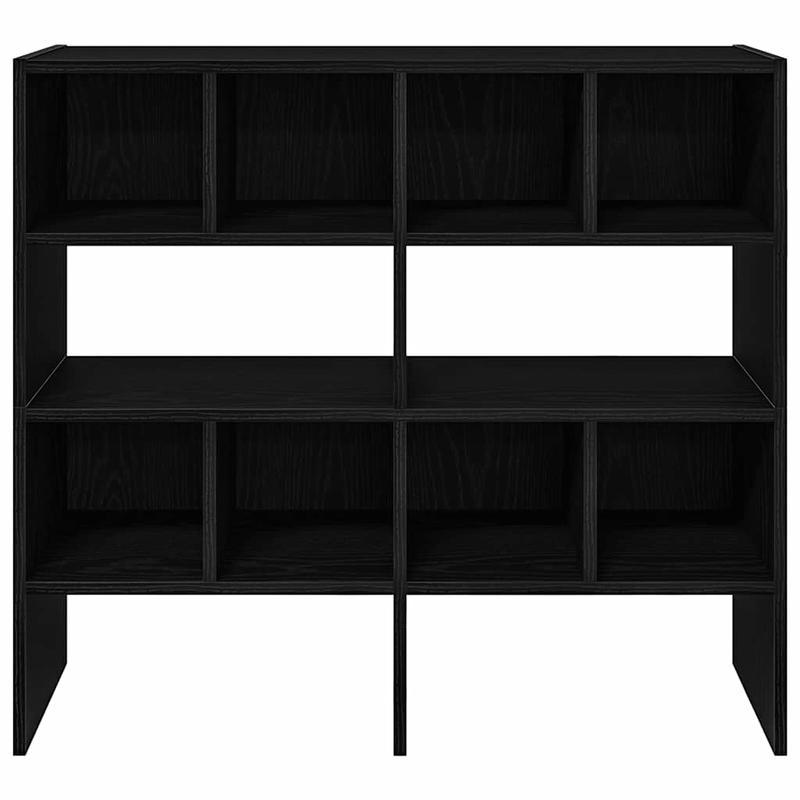 Shoe Racks 2pcs Stackable 89.5X30X40 Cm Black Oak Color Durable And Easy to Assemble, Keep Your Shoes Organized And Within Reach with Our Shoe Racks.