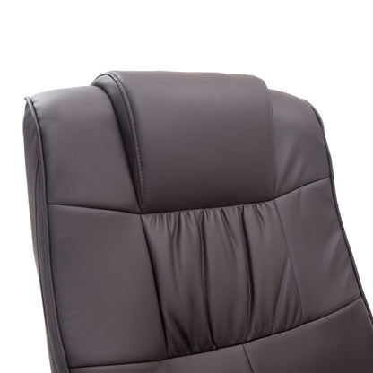 Massagestoel – Relaxstoel – Ontspanningsstoel – Vibratiestoel – Massagefauteuil – Bruin – 10 Vibratiepunten – Afstandsbediening