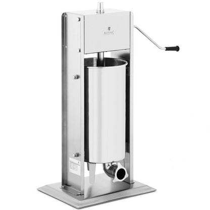 Worstenvuller – Worstenmaker – Worstmachine – Worstvuller – Vleesvuller – Verticale 15L Cilinder – RVS Staal