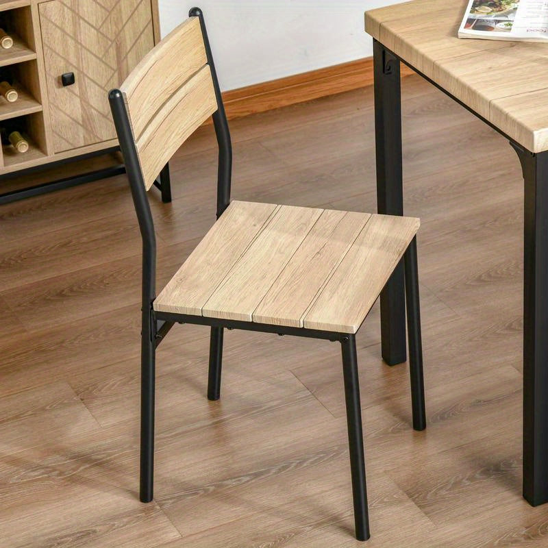 Modern kitchen furniture, quick assembly, space saving, country style dining table suitable for living room, dining room, kitchen, Spacesaving Furniture, Contemporary Design, Easy Assembly, Farmhouse Enthusiasts