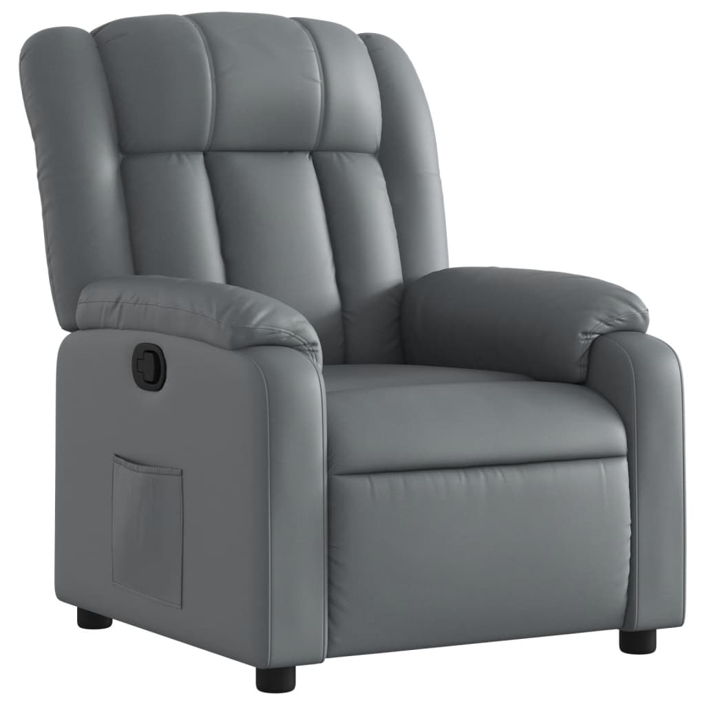 Elektrische Relaxstoel – Relaxfauteuil – Ligstoel – TV Stoel – Armstoel – Handmatig Verstelbaar – Hoogwaardig Kunstleer