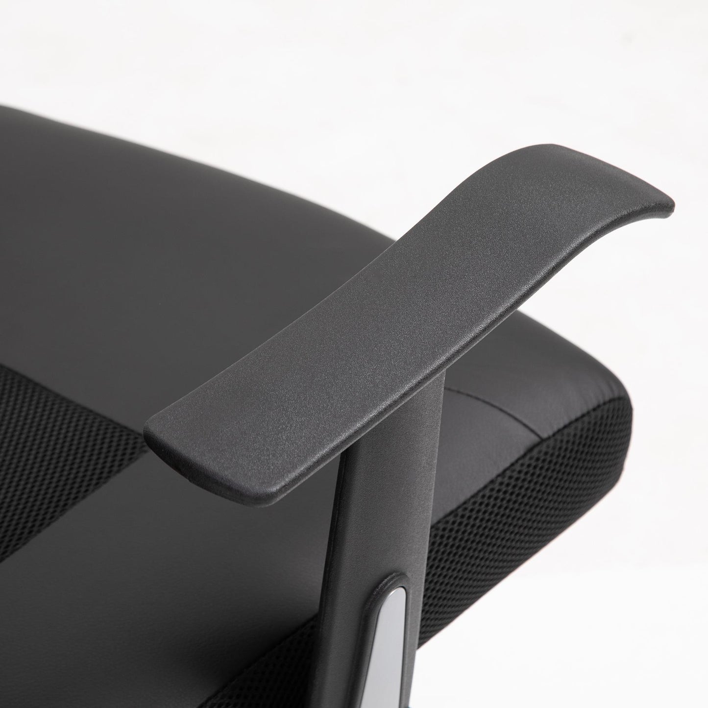 Bureaustoel – Kantoorsstoel – Office Chair – Gamestoel – Werkstoel – Ergonomisch S-vormig – Verstelbare Zithoogte – Schommelfunctie – 120 kg – Zwart