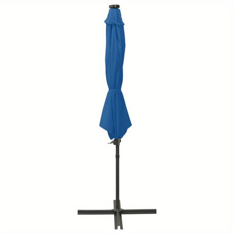 Zwevende Parasol – Lichte Parasol – Vierkante Parasol – Blauw Azure Parasol – Stevig Metalen Frame – Vented Top Voor Comfort