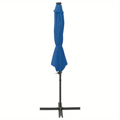 Zwevende Parasol – Lichte Parasol – Vierkante Parasol – Blauw Azure Parasol – Stevig Metalen Frame – Vented Top Voor Comfort