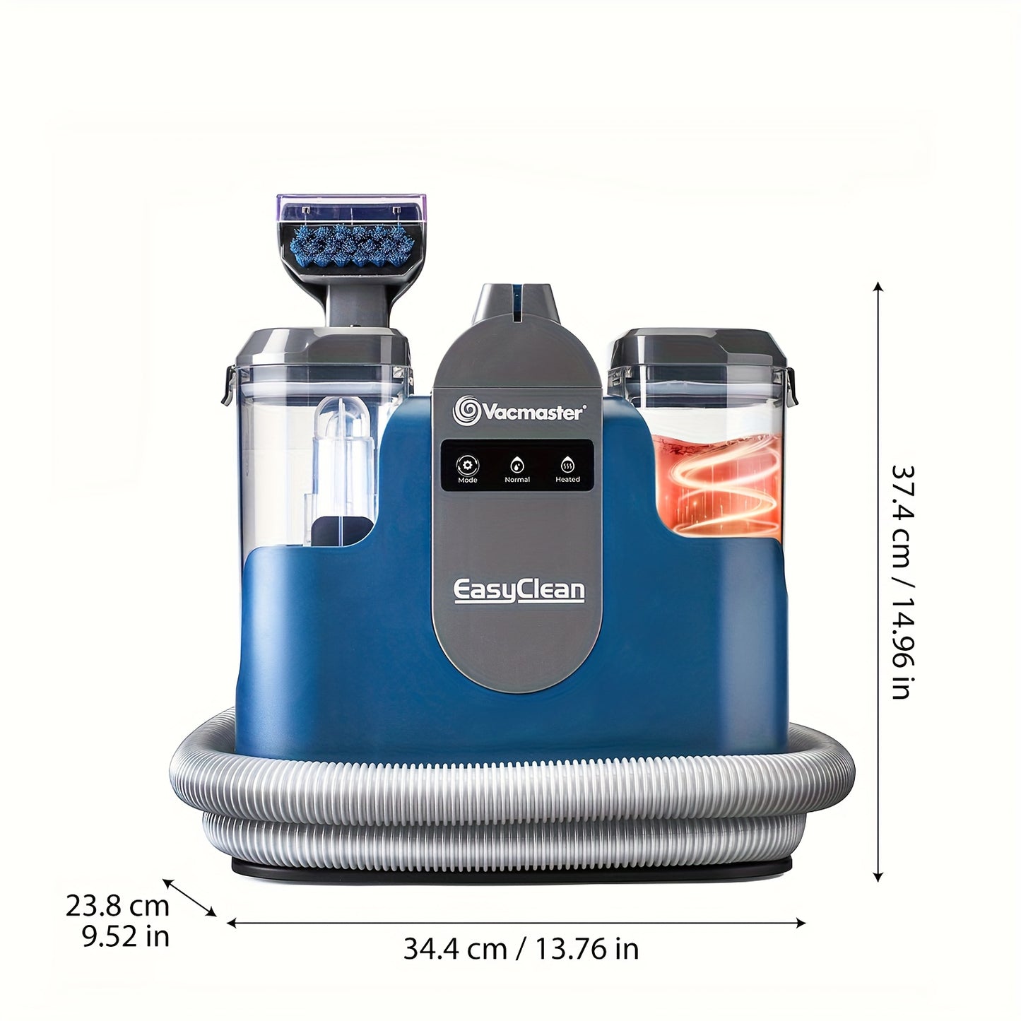 Tapijtreiniger – Vlekkenreiniger – Bankreiniger – Meubelreiniger – Zetelreiniger – 500W Verwarmerfunctie – 1,6L Waterreservoir – Lichtgewicht Compact