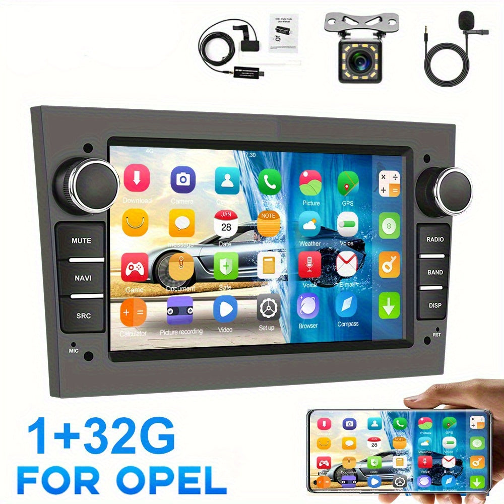 Autoradio – Car Stereo – Multimedia Speler – Auto Radio – GPS Navigatie – Android 13 – 7 Inch Touchscreen – Mirror Link & Stuurwielbediening