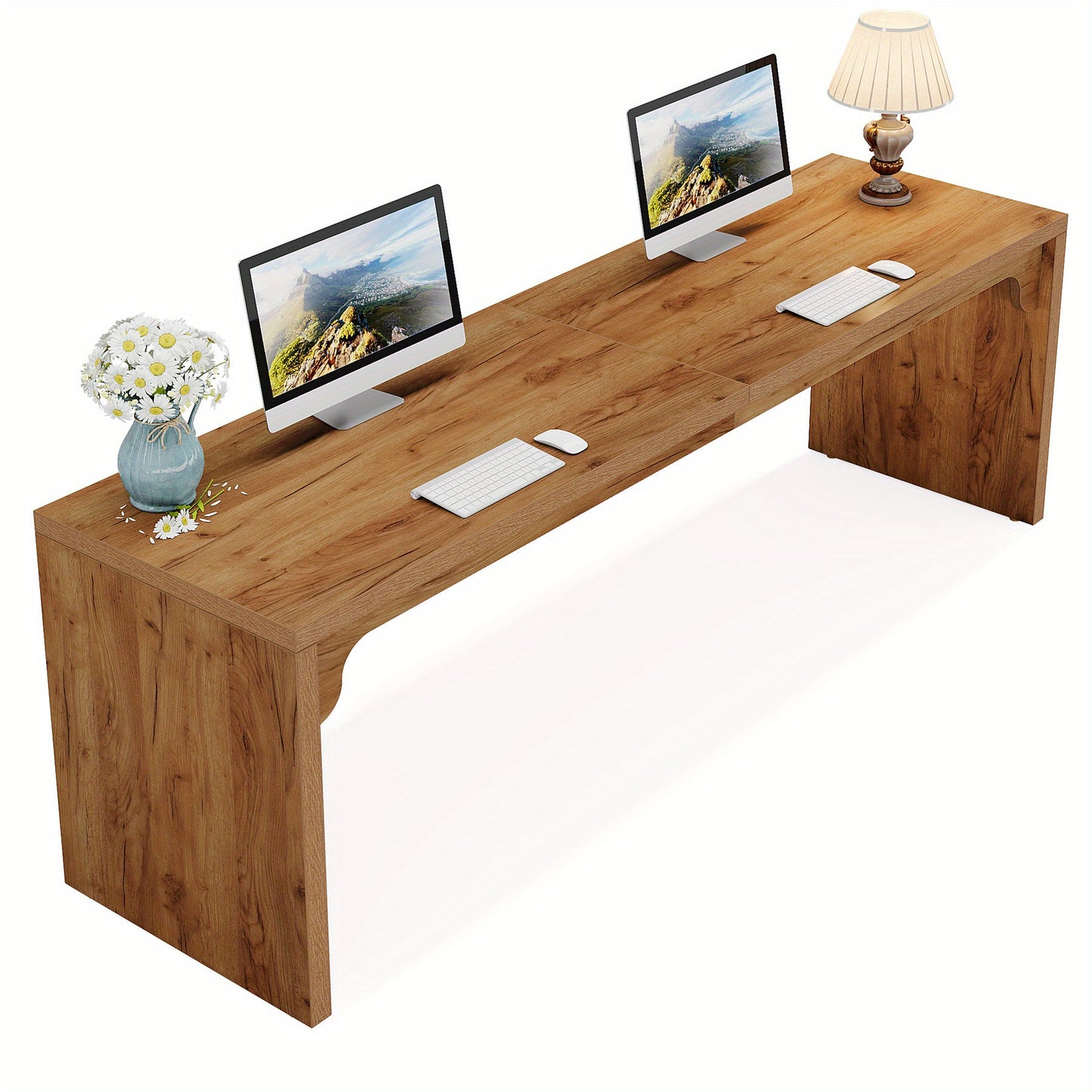 Bureau – Computertafel – Werkplektafel – Kantoorbureau – Schrijftafel – 180x59x75 cm – Duurzaam Gefabriceerd Hout – Ruime Werkplek