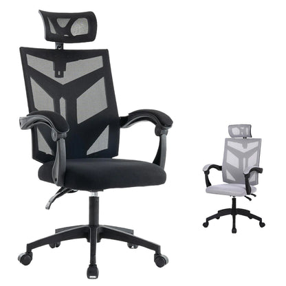 Gamingstoel – Gamestoel – Gaming Chair – Game Stoel – Bureaustoel – Ergonomisch Design – Uittrekbare Voetensteun – Zwart-Rood