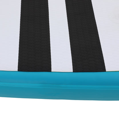 Opblaasbaar Stand-Up Paddleboard – SUP Board – Paddle Surfboard – Watersportboard – Yoga Board – Blauw – Draagvermogen 150 kg – Inclusief Aluminium Peddel