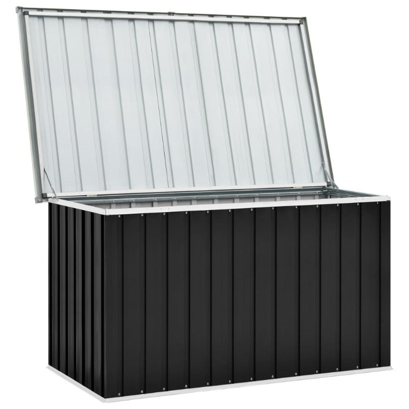 Outdoor Storage Boxes, Garden Storage Boxes, Anthracite Garden Box 149x99x93 cm, Suitable for Outdoor and Garden Use