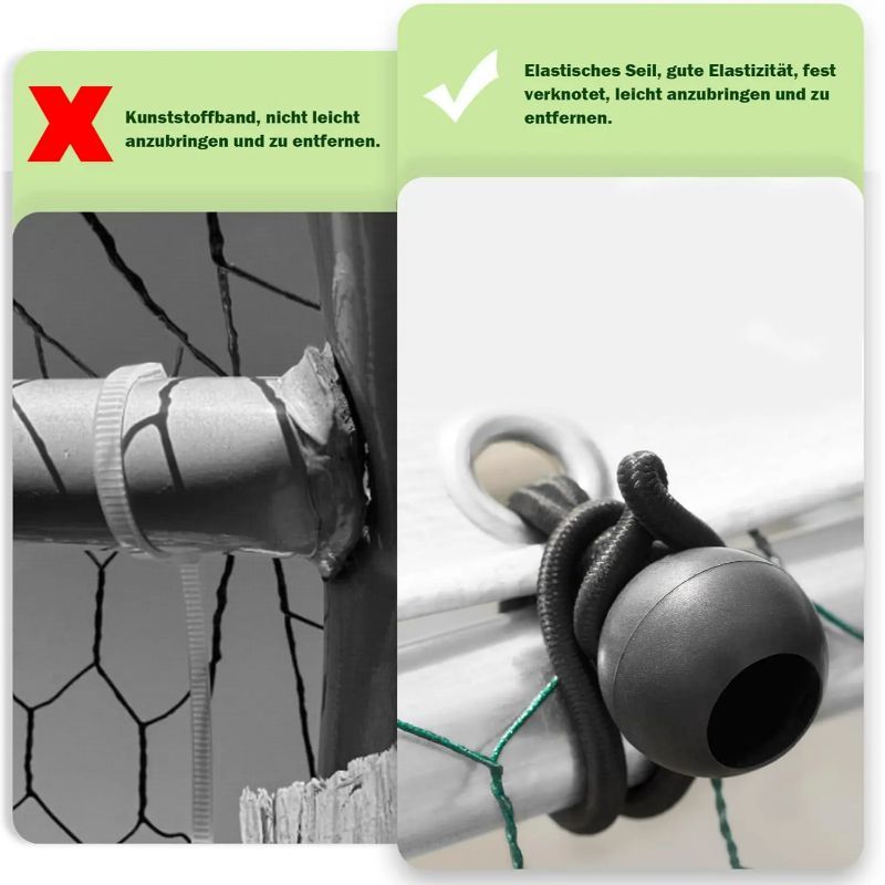 Kippenhok – Kippenren – Pluimveekooien – Buitenren – Dierenren – Metalen Frame – 3x6x2 Meter – Zonnebeschermend Dak