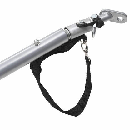 Fietskar – Fietszweefkar – Fietskar – Fietswagen – Transportkar – Zwart Geel – Draagvermogen 65 kg – Waterdichte Polyester Laadruimte
