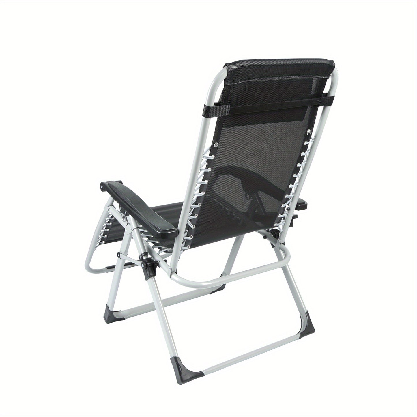 Verstelbare Loungestoel – Comfortabele Tuinstoel – Relaxstoel – Campingstoel – Stabiel Frame – Polyester Bekleding