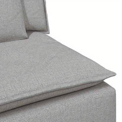 Modular Sofa with Cushions Cloud Grey