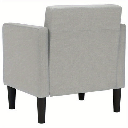 Sessel Mit Armlehnen Wolkengrau 53cm Stoff