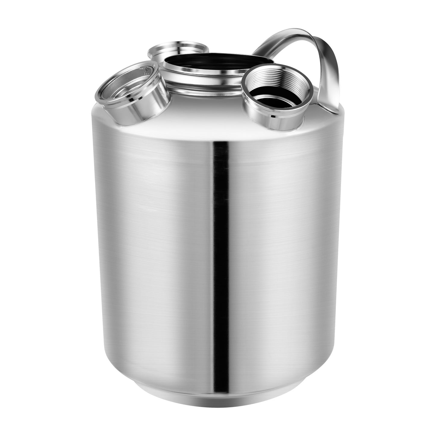Reinigingsvat – RVS Vat – Biervat – Kegelvat – Keg Vat – 10L Inhoud – 304 Roestvrij Staal Electropolished