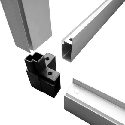 Kweekkas – Tuinkas – Broeikas – Plantenkas – Serre – Aluminium Frame – 4,6 m² Groeiruimte – Duurzaam Weerbestendig – Transparante Panelen – Verstelbare Ventilatie & Deuren