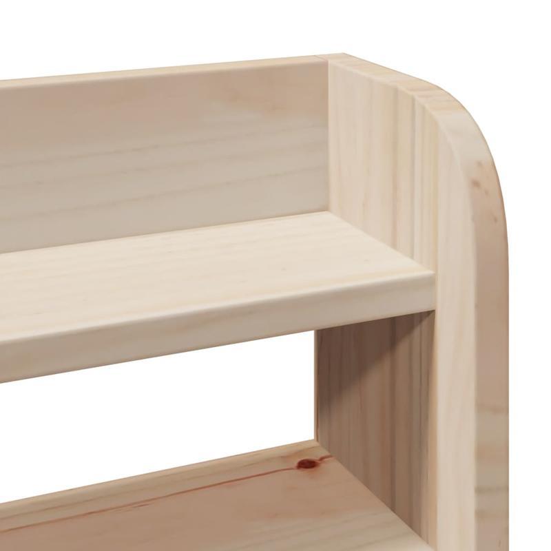 Bedframe – Bedombouw – Ledikant – Slaapbank – Eenpersoonsbed – Massief Dennenhout – 120x200 cm – Eenvoudig Demonteerbaar