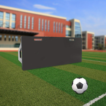 Voetbal Rebounder – Kickback – Tchouk – Bouncer – Trainingsnet – Duurzaam HDPE & Stalen Frame – Dubbel Hoekontwerp & Draagbaar