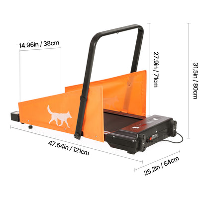 Hondenloopband – Hondenwandelaar – Hondentredmolen – Trainingsloopband – Elektrische Loopband – Geschikt Tot 100 kg – 1.5 HP Motor